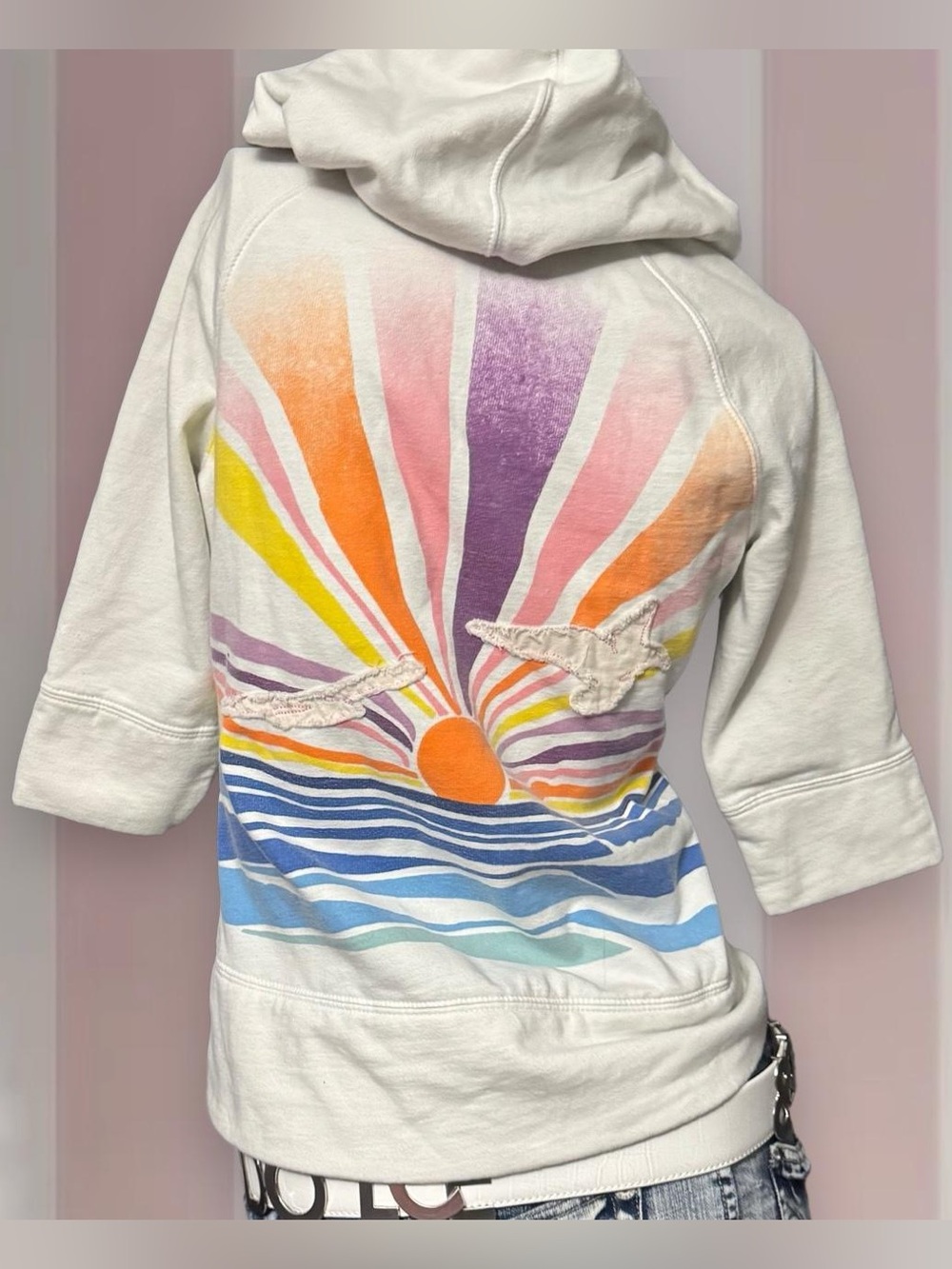 ROXY Y2K Half-Sleeve Hoodie